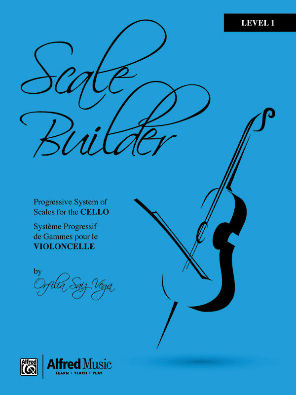 Scale Builder For Cello: Level 1 Cover Image