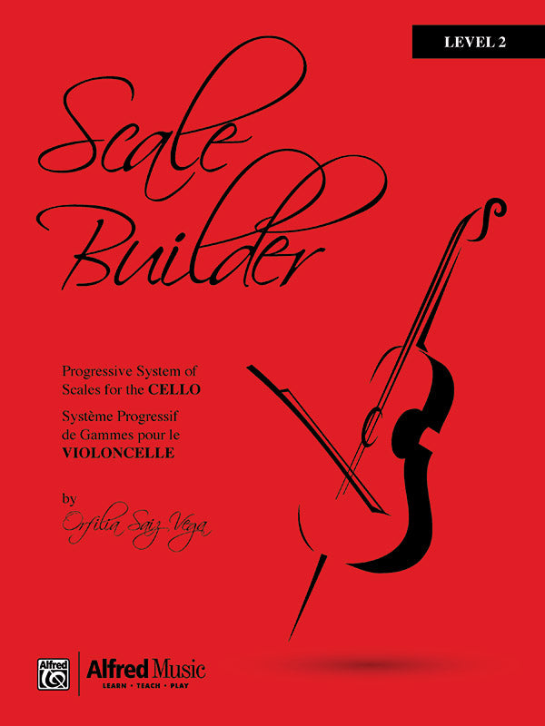 Scale Builder For Cello: Level 2 Cover Image