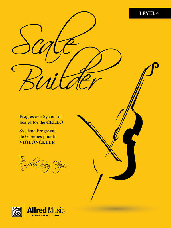 Scale Builder For Cello: Level 4 Cover Image