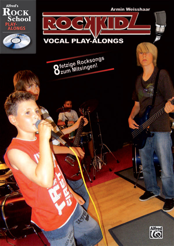 Rockkidz Play-alongs - Vocal Cover Image