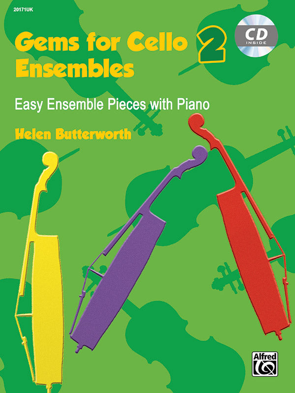Gems For Cello Ensembles Book 2 Cover Image