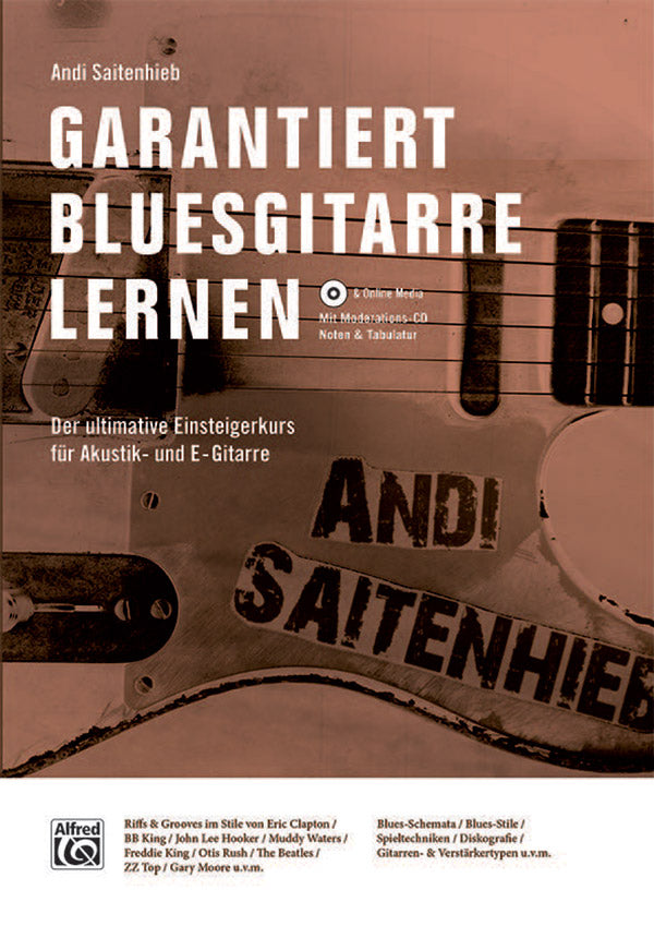Garantiert Bluesgitarre lernen Cover Image