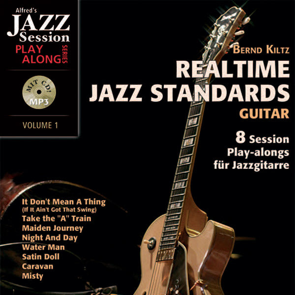 Realtime Jazz Standards - Guitar Cover Image