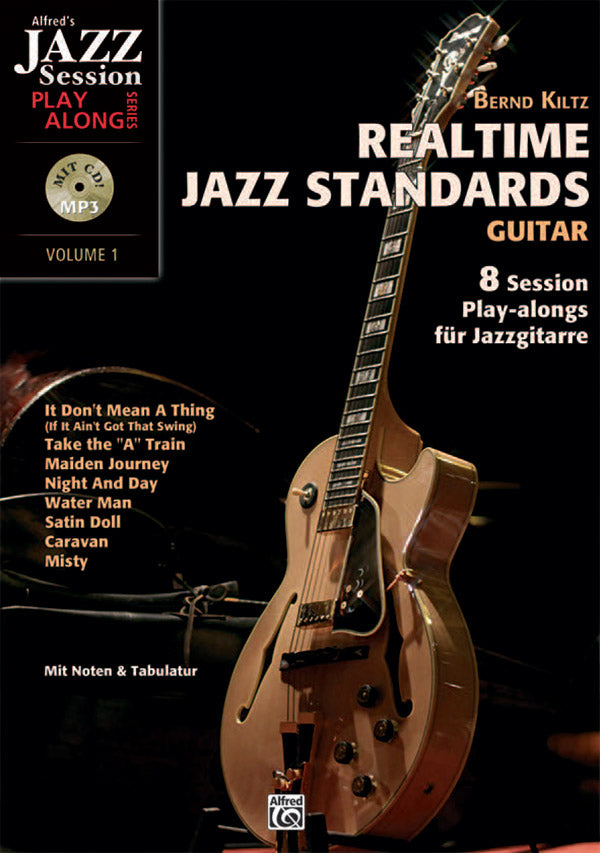 Realtime Jazz Standards - Guitar Cover Image