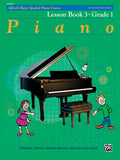 Alfred's Basic Graded Piano Course, Lesson Book 3 Cover Image