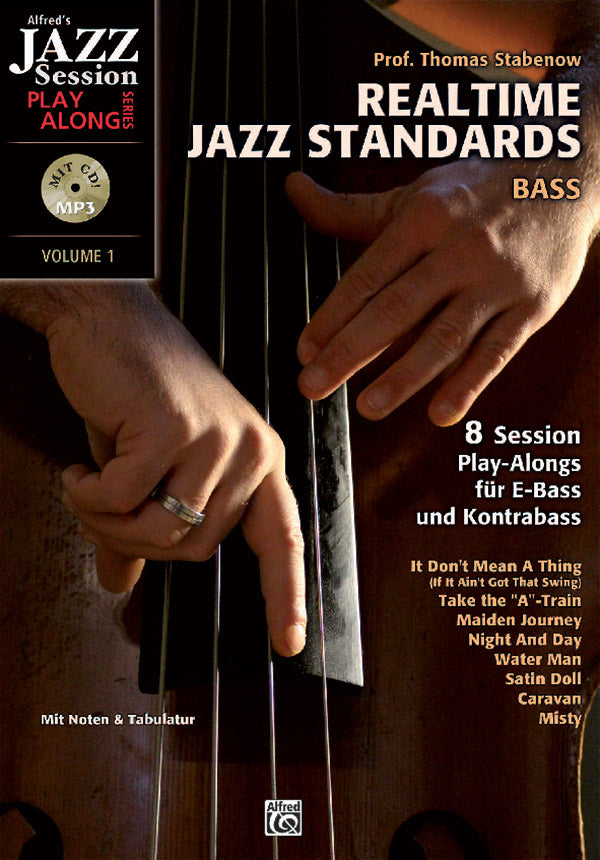 Realtime Jazz Standards - Bass Cover Image