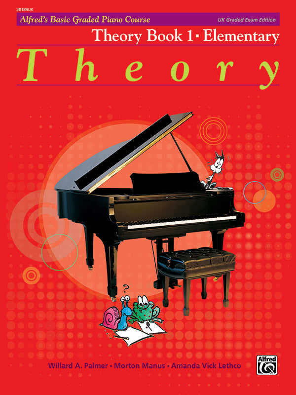 Alfred's Basic Graded Piano Course, Theory Book 1 Cover Image