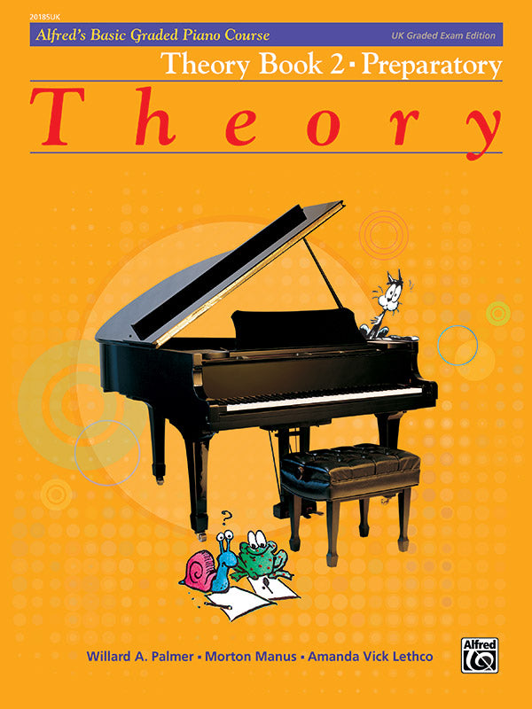 Alfred's Basic Graded Piano Course, Theory Book 2 Cover Image