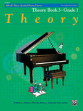 Alfred's Basic Graded Piano Course, Theory Book 3 Cover Image