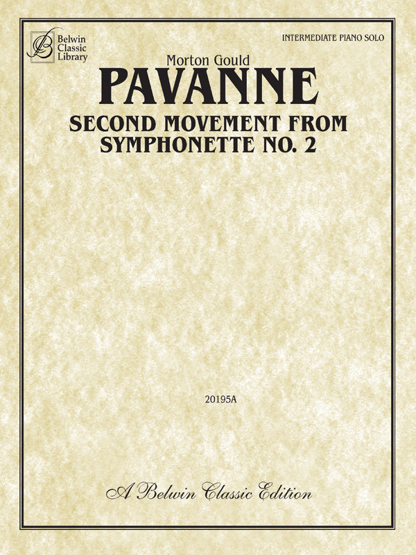 Pavanne Cover Image