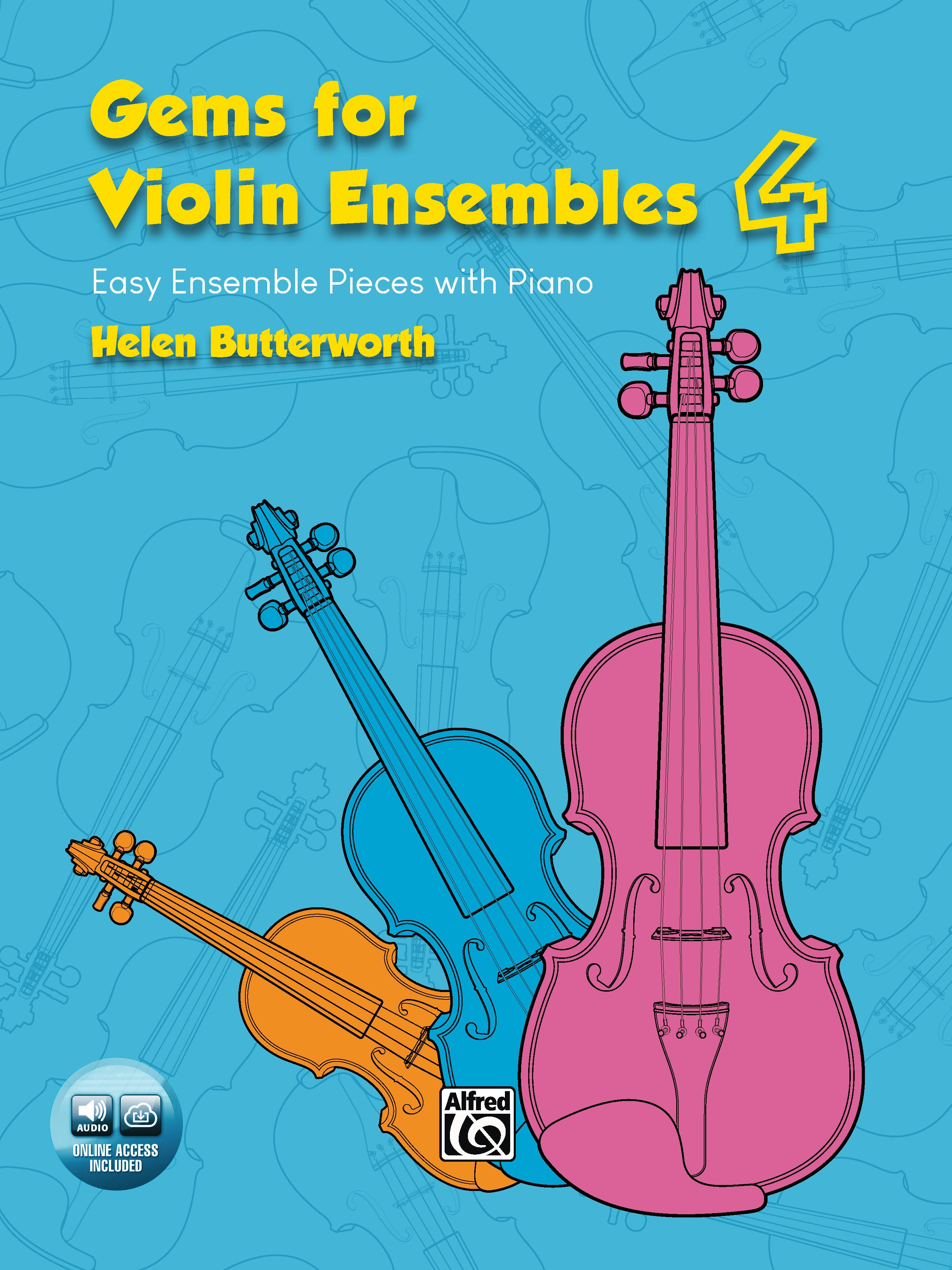 Gems for Violin Ensembles 4 Cover Image