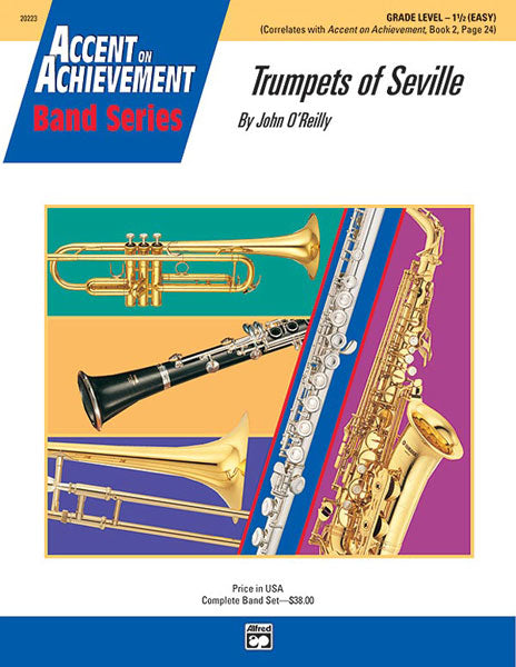 Trumpets of Seville: Piano Accompaniment Sheet Music Preview