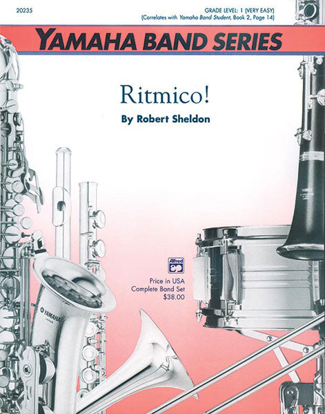 Ritmico!: E-flat Baritone Saxophone Sheet Music Preview