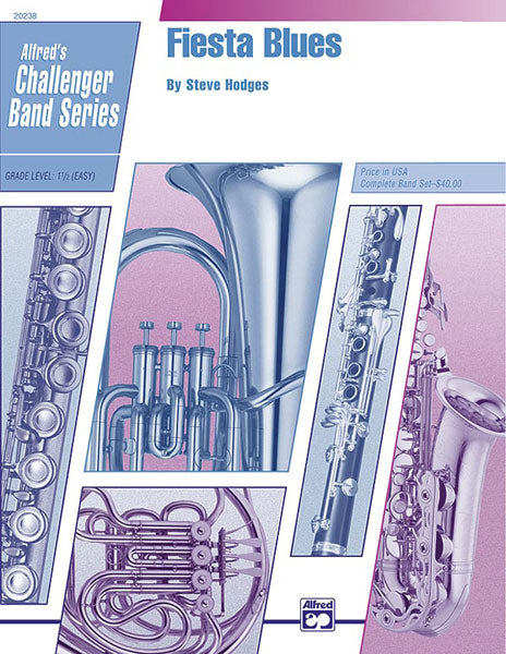 Fiesta Blues: E-flat Alto Saxophone Sheet Music Preview