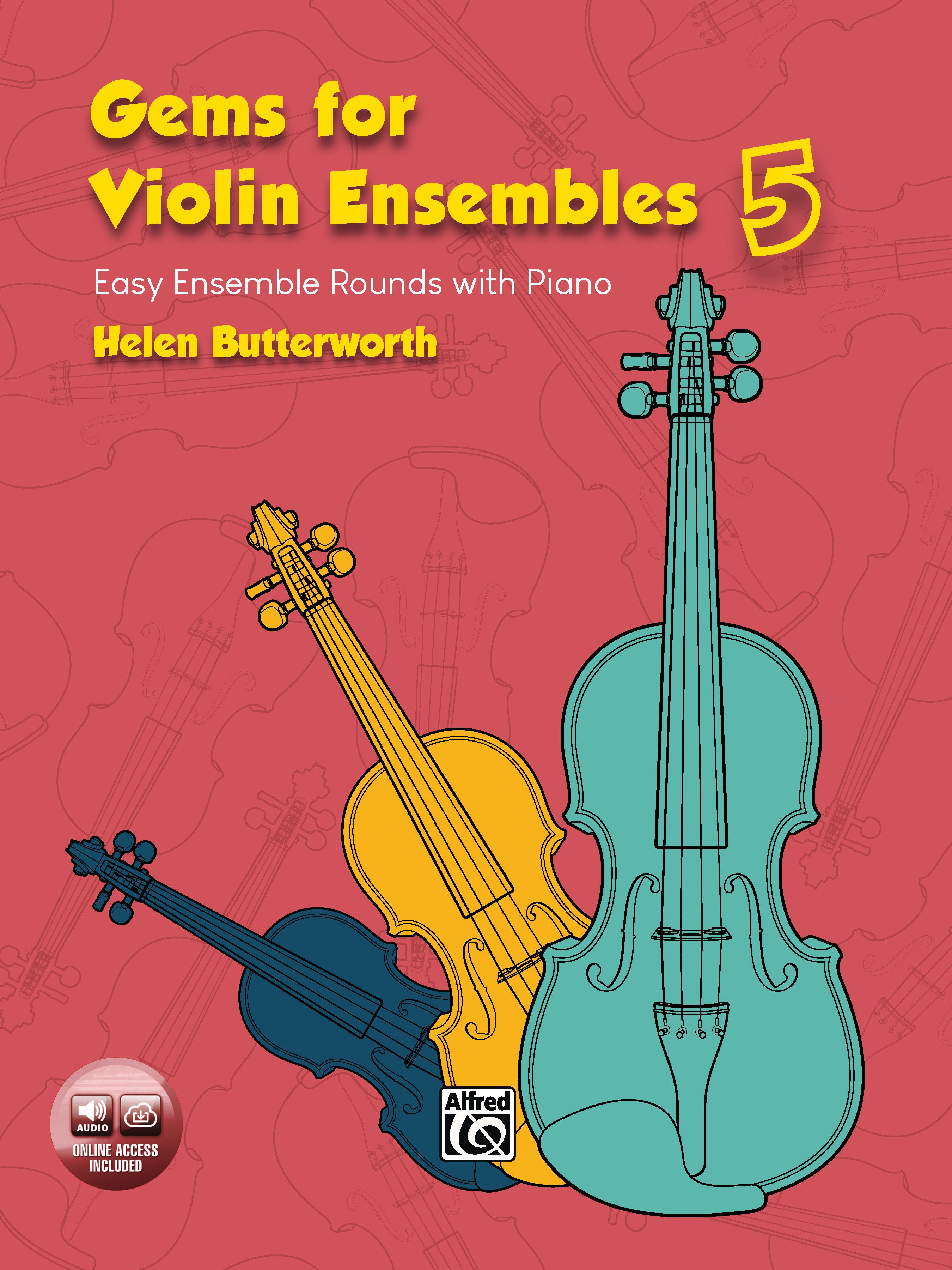 Gems for Violin Ensembles 5 Cover Image