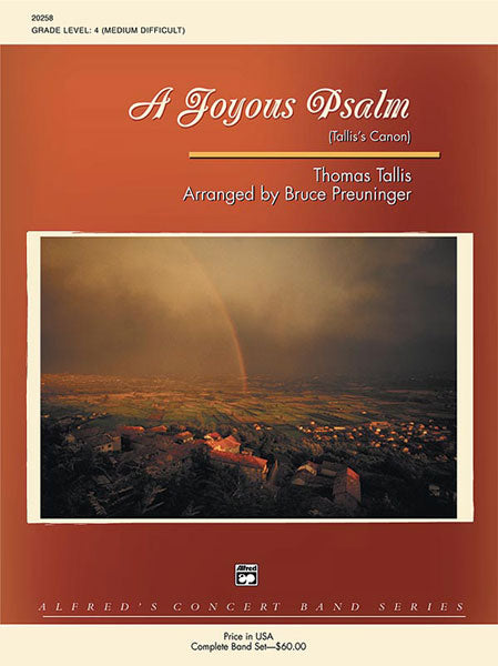 A Joyous Psalm Cover Image