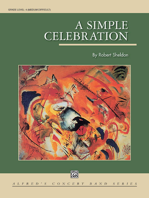 A Simple Celebration: E-flat Baritone Saxophone Sheet Music Preview