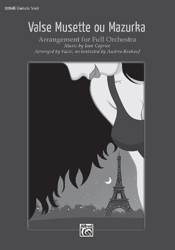 Valse Musette ou Mazurka - Full Orchestra Score only Cover Image