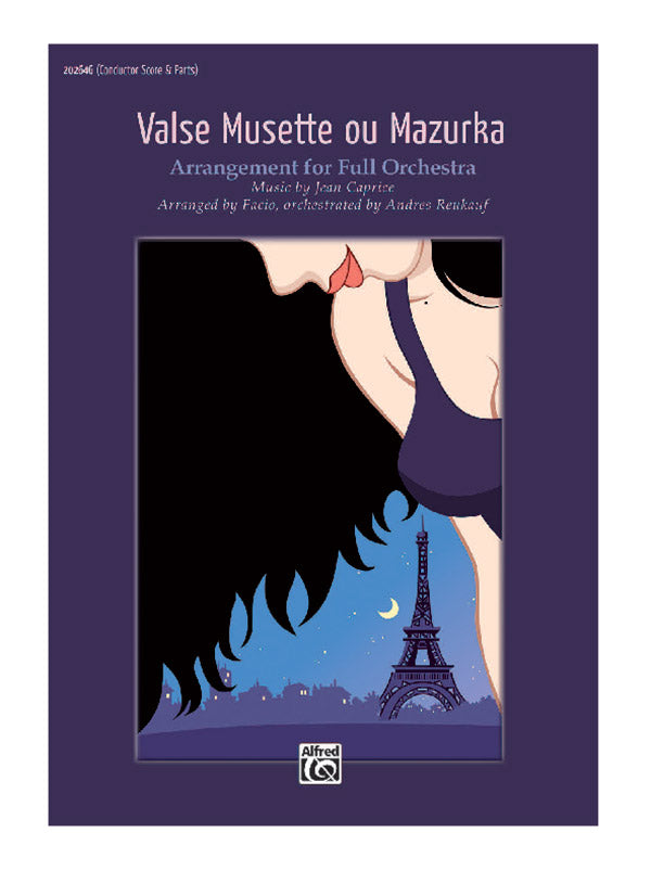 Valse Musette ou Mazurka - Full Orchestra Score & Parts Cover Image
