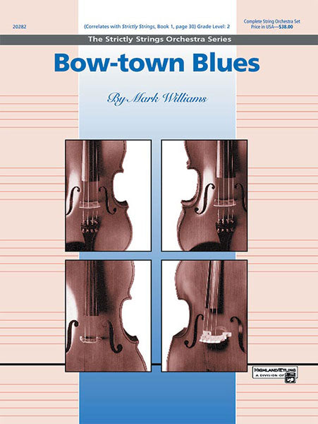 Bow-town Blues: 1st Violin Sheet Music Preview