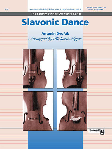 Slavonic Dance: 1st Violin Sheet Music Preview