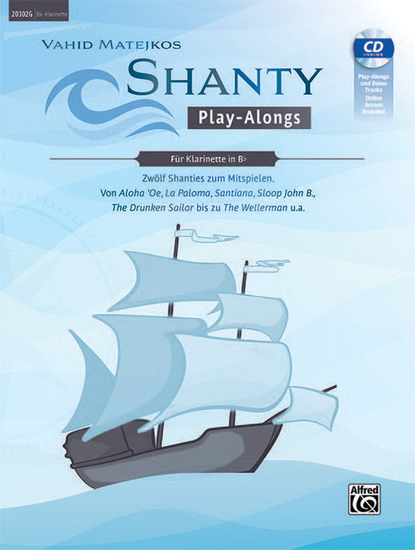 Shanty Play-Alongs für Klarinette in Bb Cover Image