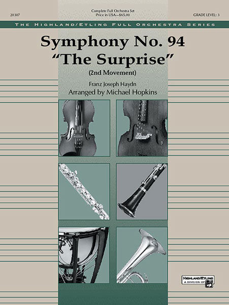 Symphony No. 94, "The Surprise" (2nd Movement) Cover Image