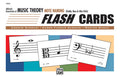 Alfred's Essentials of Music Theory: Flash Cards -- Note Naming Cover Image