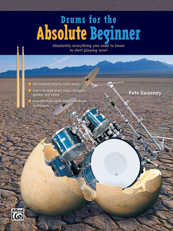 Drums for the Absolute Beginner Cover Image