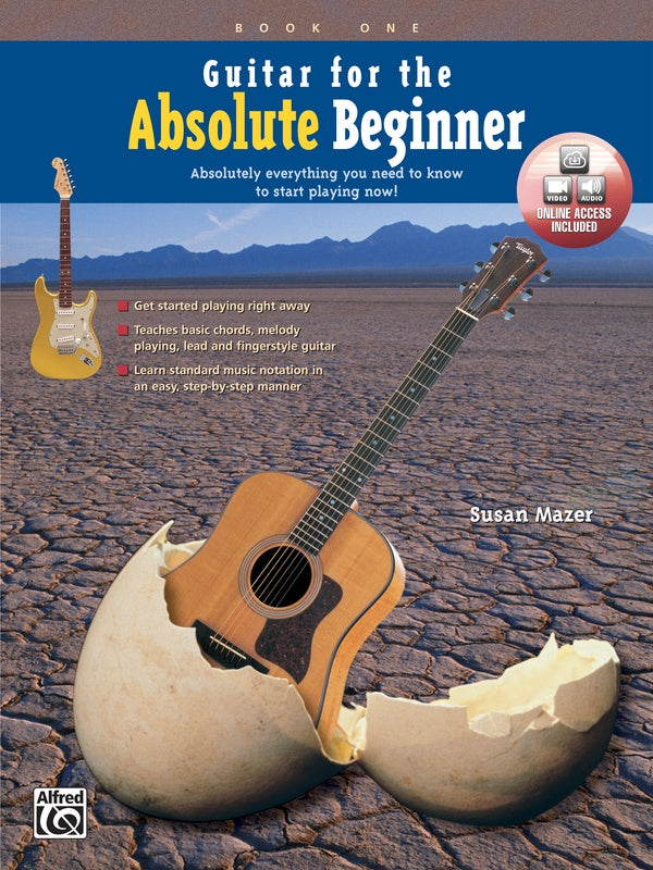 Guitar for the Absolute Beginner, Book 1 Cover Image