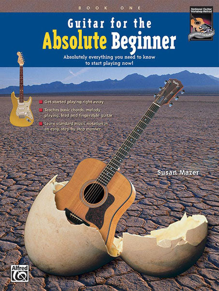 Guitar for the Absolute Beginner, Book 1 Cover Image