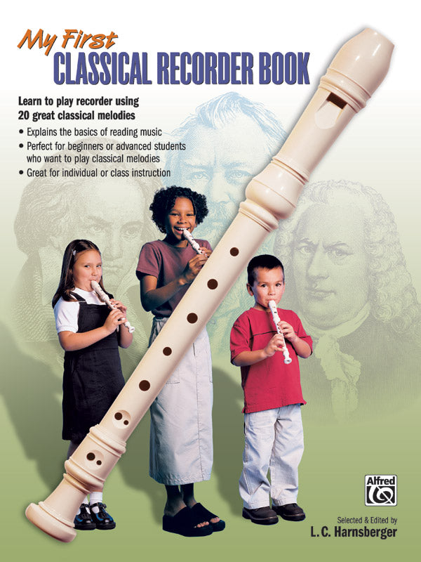 My First Classical Recorder Book Cover Image