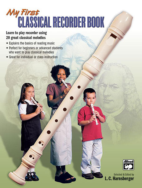 My First Classical Recorder Book Cover Image