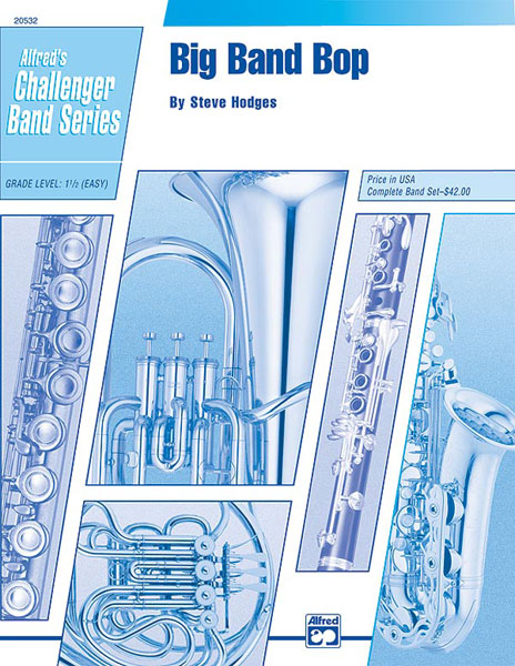 Big Band Bop: B-flat Bass Clarinet Sheet Music Preview