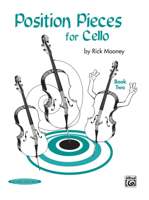 Position Pieces for Cello, Book 2 Cover Image