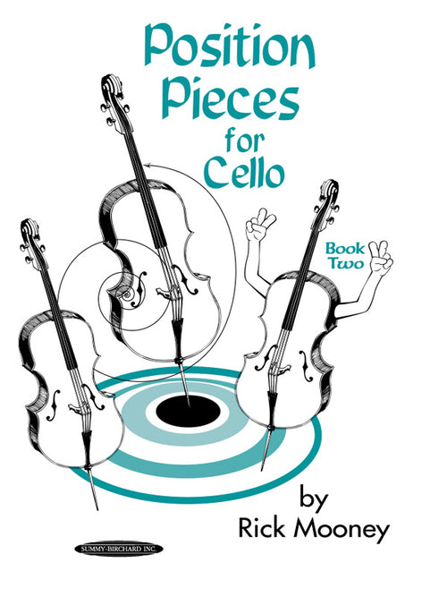 Position Pieces for Cello, Book 2 Cover Image