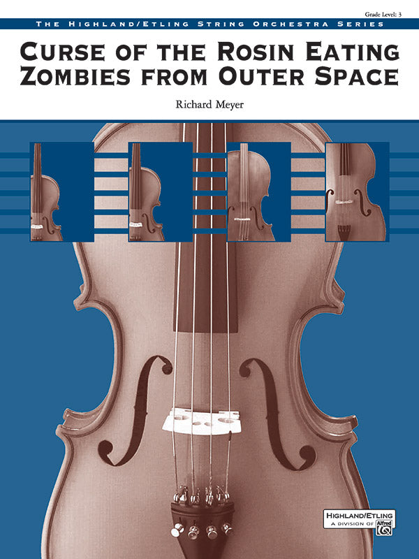 Curse of the Rosin Eating Zombies from Outer Space: Score Sheet Music Preview