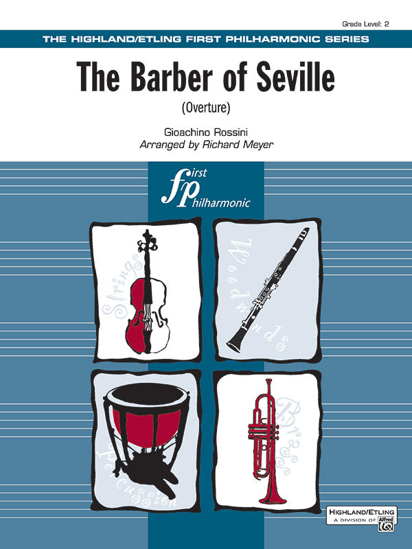 The Barber of Seville (Overture): 1st F Horn Sheet Music Preview