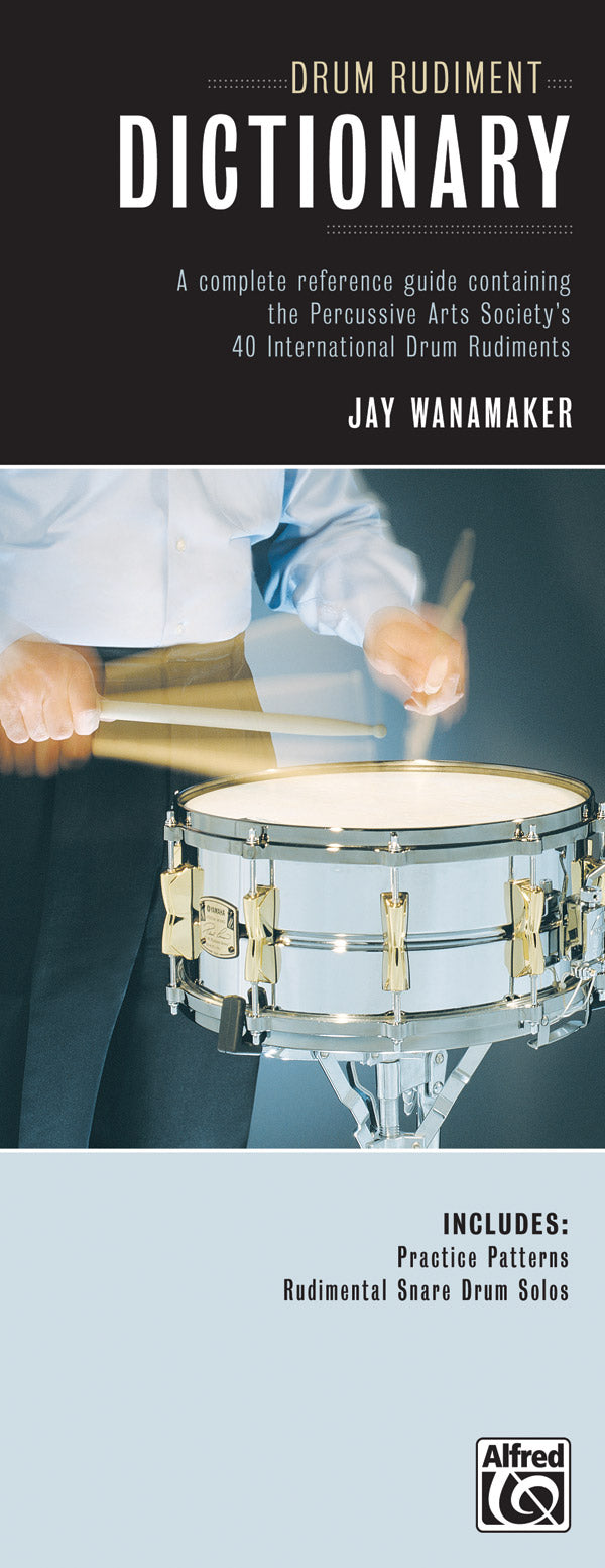 Drum Rudiment Dictionary Cover Image