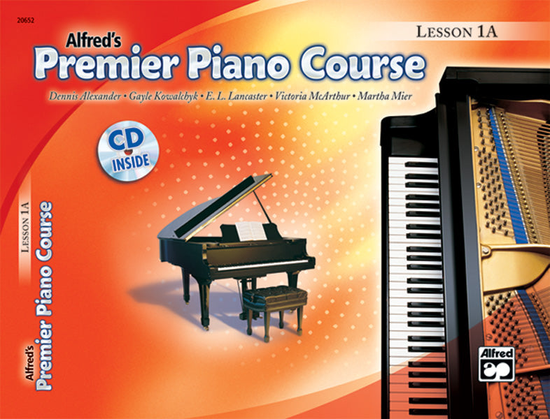 Premier Piano Course, Lesson 1A Cover Image