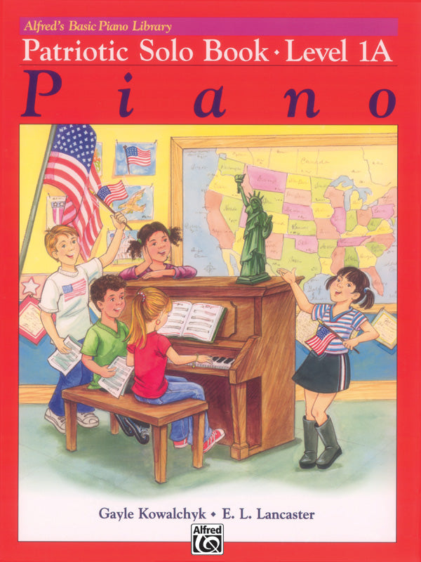Alfred's Basic Piano Library: Patriotic Solo Book 1A Sheet Music Preview