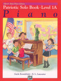 Alfred's Basic Piano Library: Patriotic Solo Book 1A Cover Image