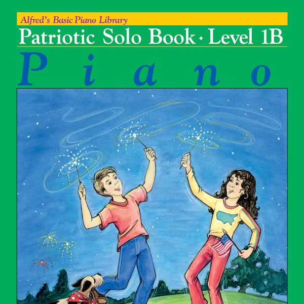 Alfred's Basic Piano Library: Patriotic Solo Book 1B Cover Image