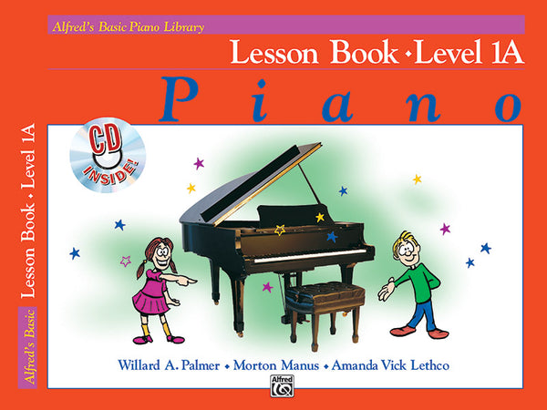 Alfred's Basic Piano Library: Lesson Book 1A Cover Image