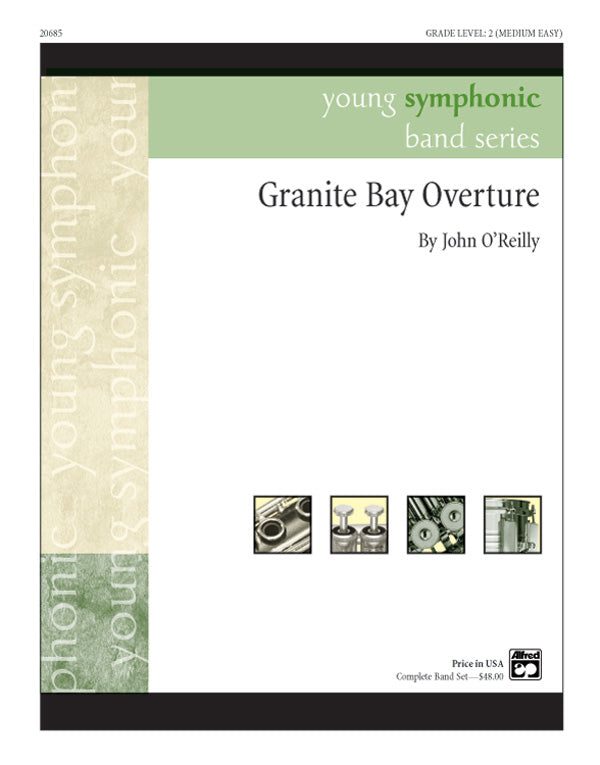 Granite Bay Overture: E-flat Alto Clarinet Sheet Music Preview