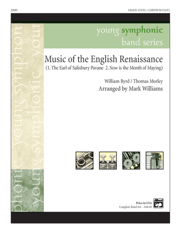 Music of the English Renaissance Sheet Music Preview