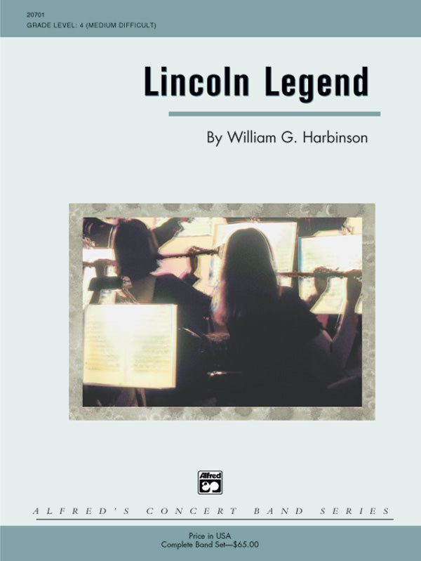 Lincoln Legend: 3rd Trombone Sheet Music Preview