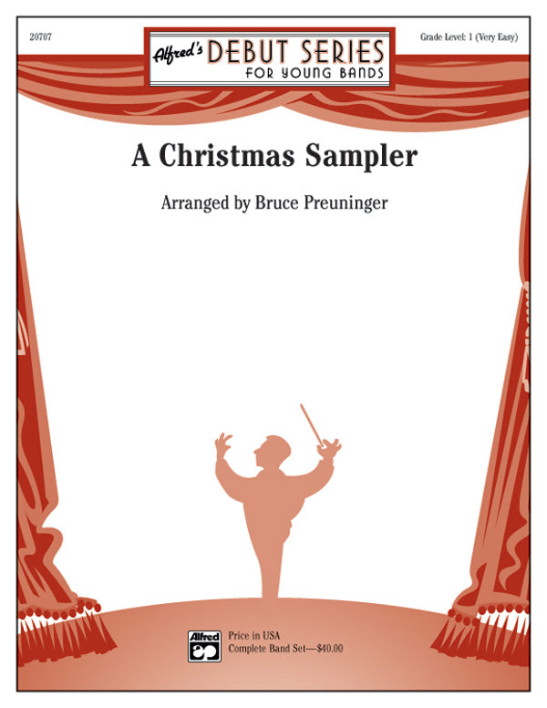 A Christmas Sampler: 2nd E-flat Alto Saxophone Sheet Music Preview