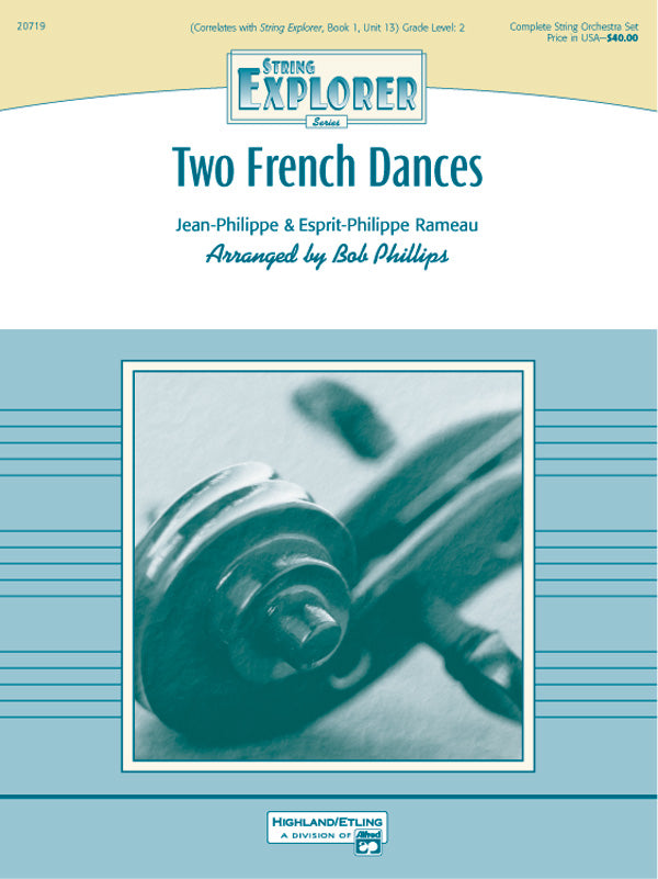 Two French Dances Cover Image