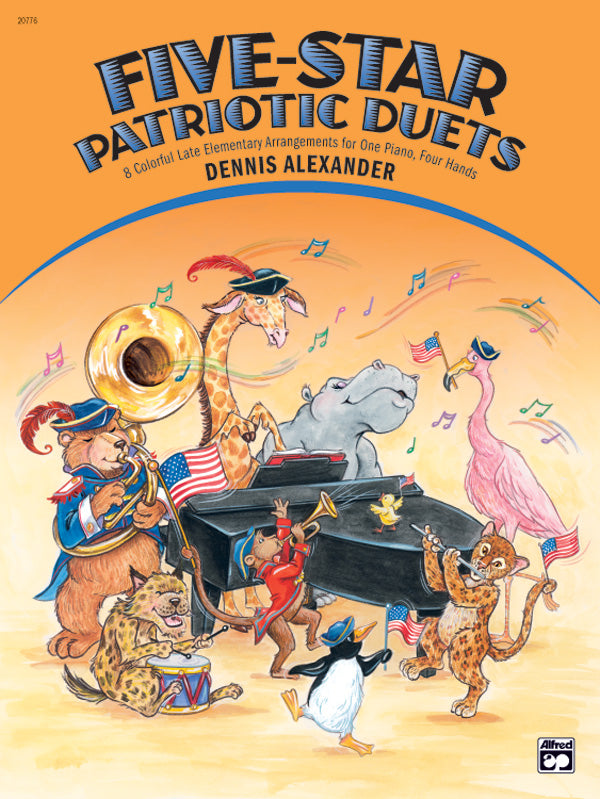 Five-Star Patriotic Duets Cover Image